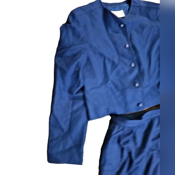 Women's PENDLETON 2 Piece Wool Skirt Suit Size 8 - Picture 6 of 6